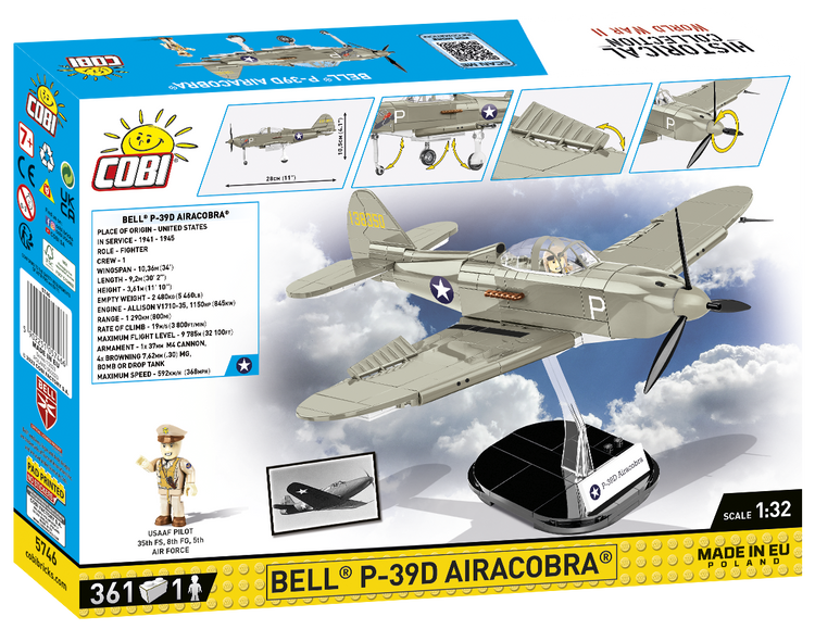 Bell P-39D Airacobra US 1:32 #5746