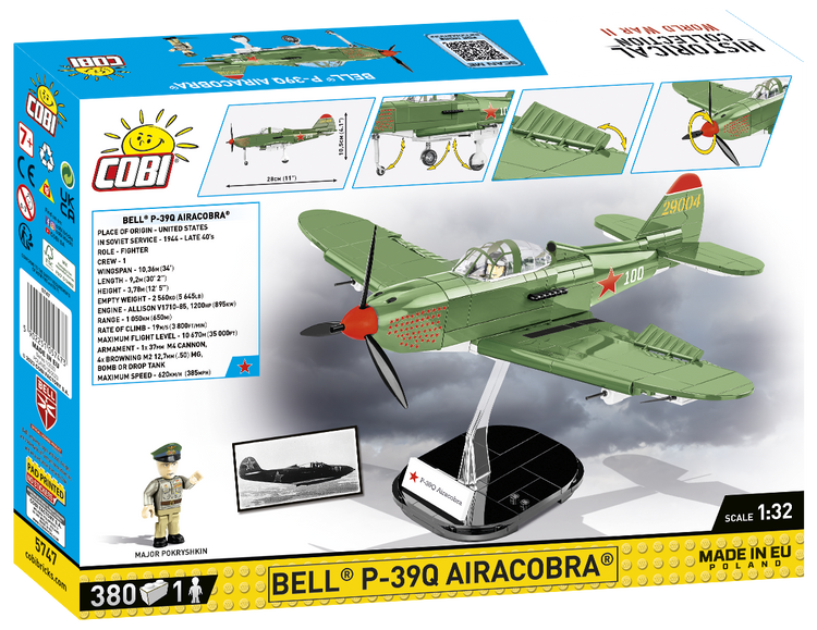 Bell P-39Q Airacobra Russia 1:32 #5747
