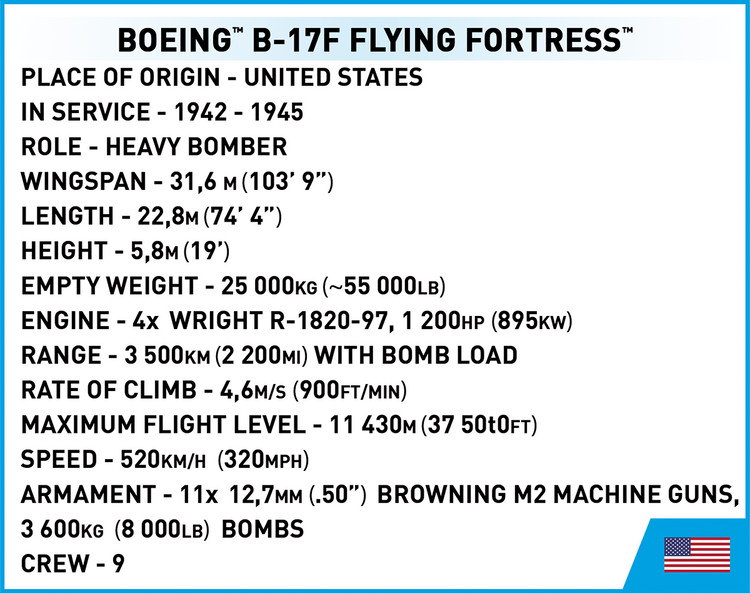 Boeing B-17 Flying Fortress Memphis Belle Executive Edition 1:48 #5749