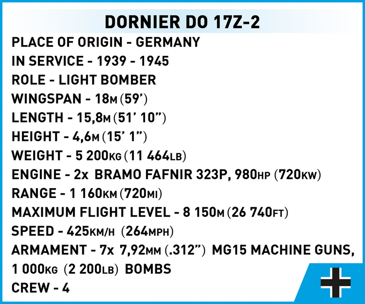 Dornier Do 17Z-2 1:32 #5754