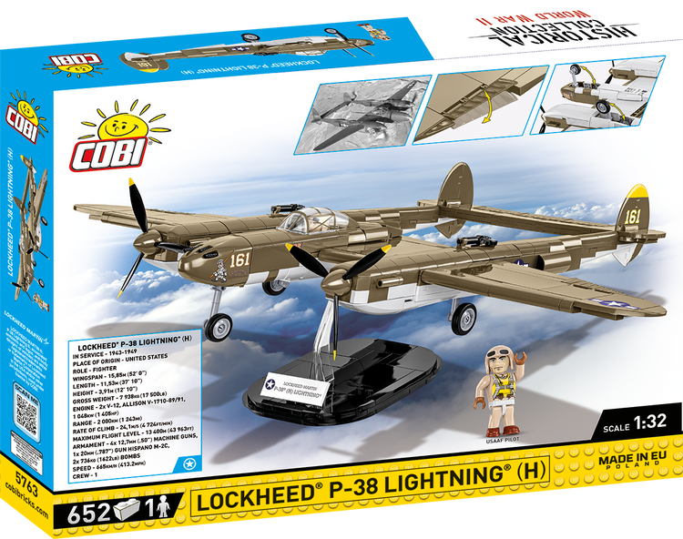 Lockheed P-38H Lightning 1:32 #5763