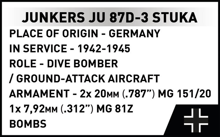 Junkers Ju 87D-3 Stuka 1:32 #5768