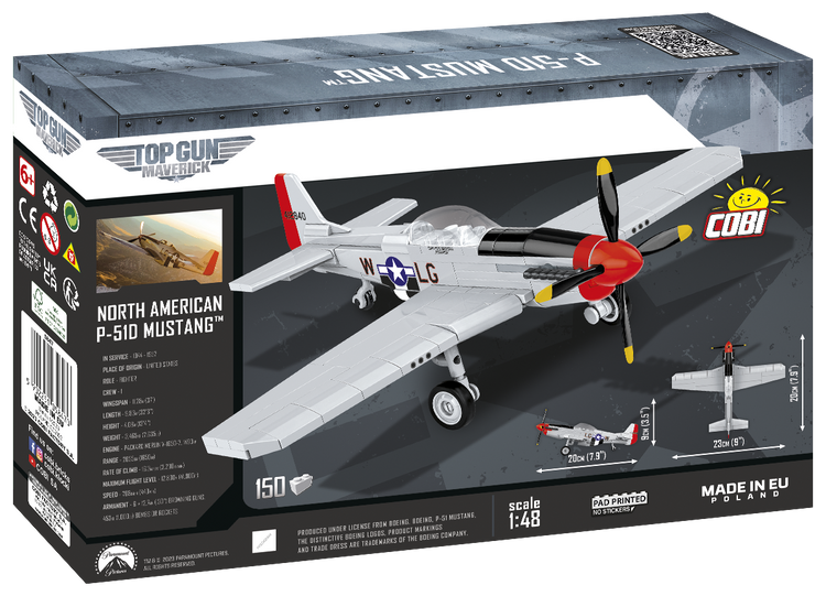 P-51D Mustang Top Gun 1:48 #5847