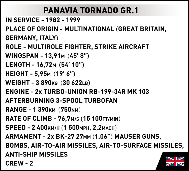 Panavia Tornado GR.1 RAF #5852