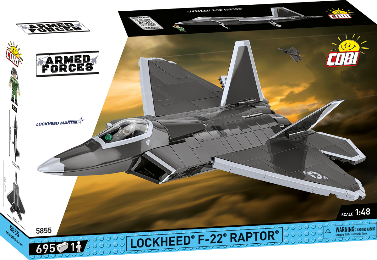 Lockheed F-22 Raptor #5855 – Brick Army Canada