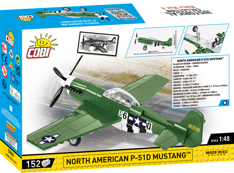 P-51D Mustang 1:48 #5860
