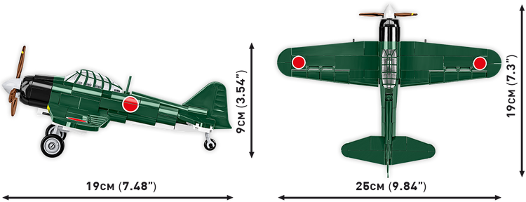 Mitsubishi A6M2 "Zero" 1:48 #5861