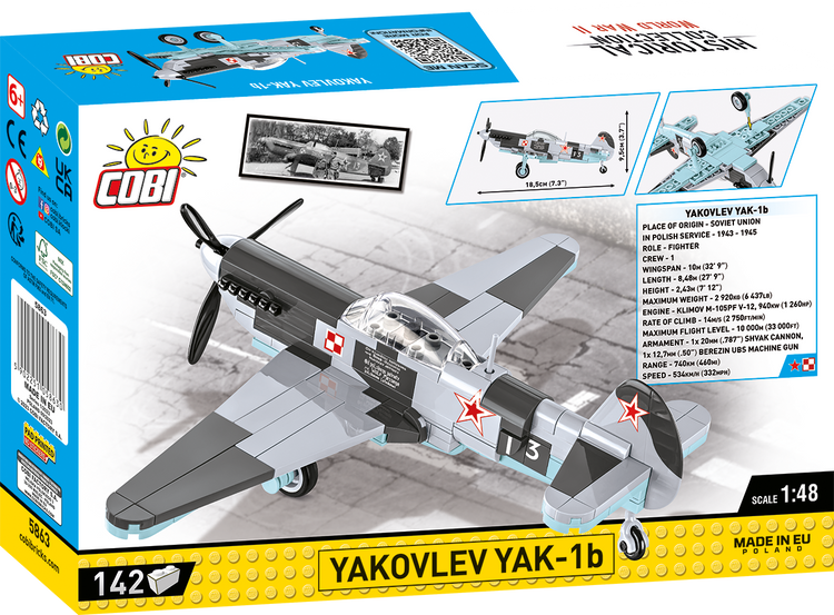 Yakovlev Yak-1b 1:48 #5863