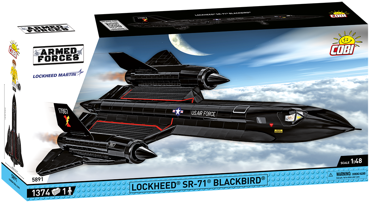 Lockheed SR-71 Blackbird 1:48 #5891 – Brick Army Canada