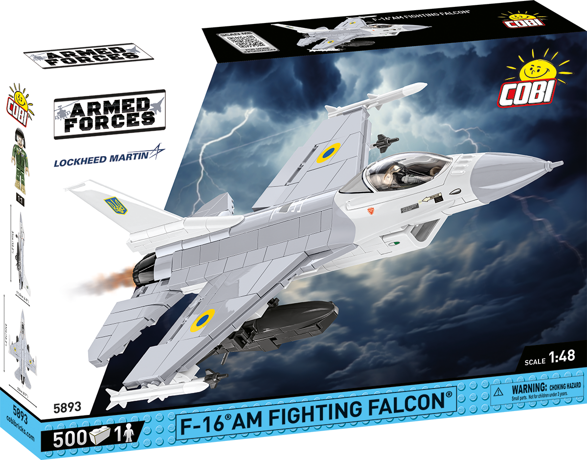 F-16AM Fighting Falcon Ukraine 1:48 #5893 – Brick Army Canada