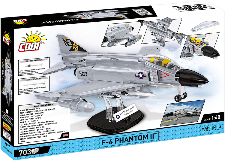 F-4 Phantom II - USS Midway 1:48 #5897
