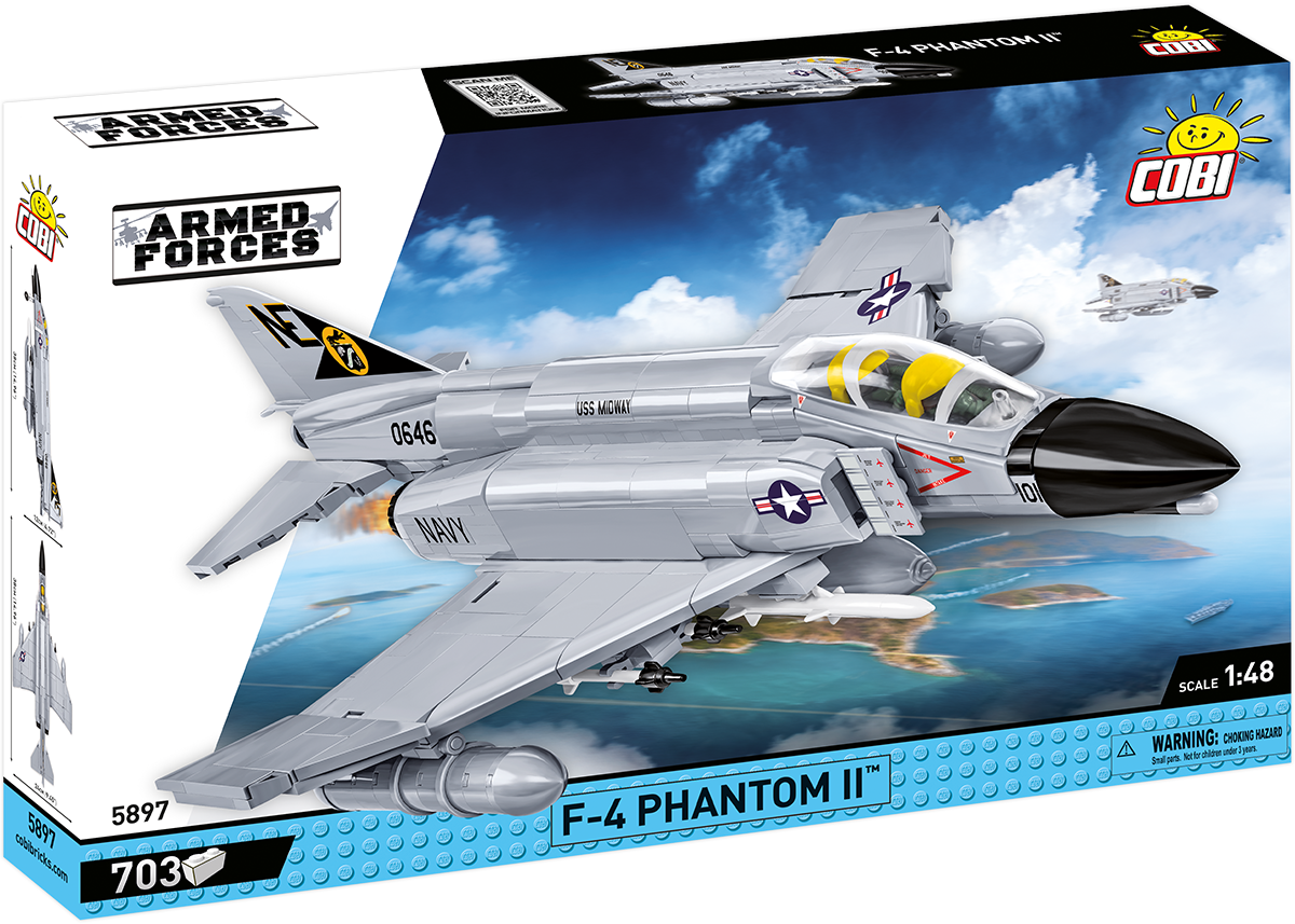 F-4 Phantom II - USS Midway 1:48 #5897 – Brick Army Canada