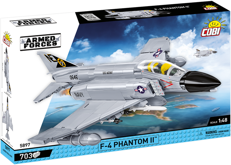 F-4 Phantom II - USS Midway 1:48 #5897