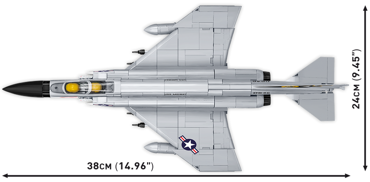 F-4 Phantom II - USS Midway 1:48 #5897