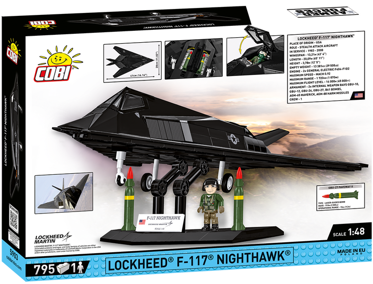 Lockheed F-117 Nighthawk 1:48 #5903