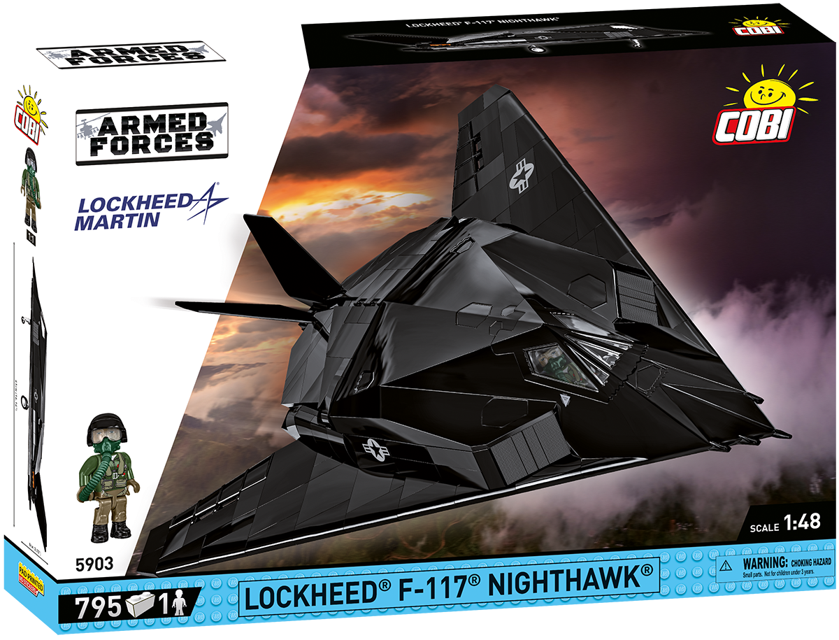 Lockheed F-117 Nighthawk 1:48 #5903 – Brick Army Canada