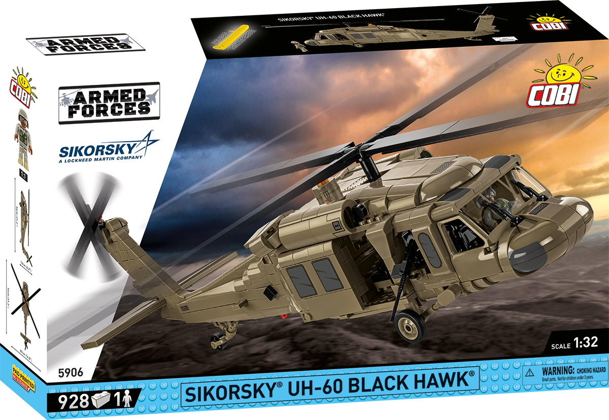 Sikorsky UH-60 Black Hawk 1:32 #5906 – Brick Army Canada