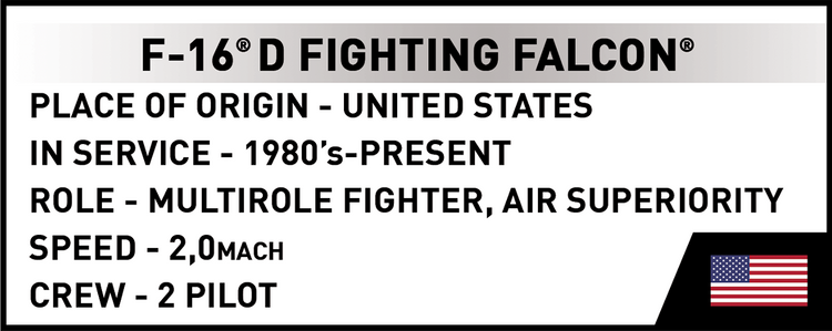 F-16D Fighting Falcon 1:300 #5941
