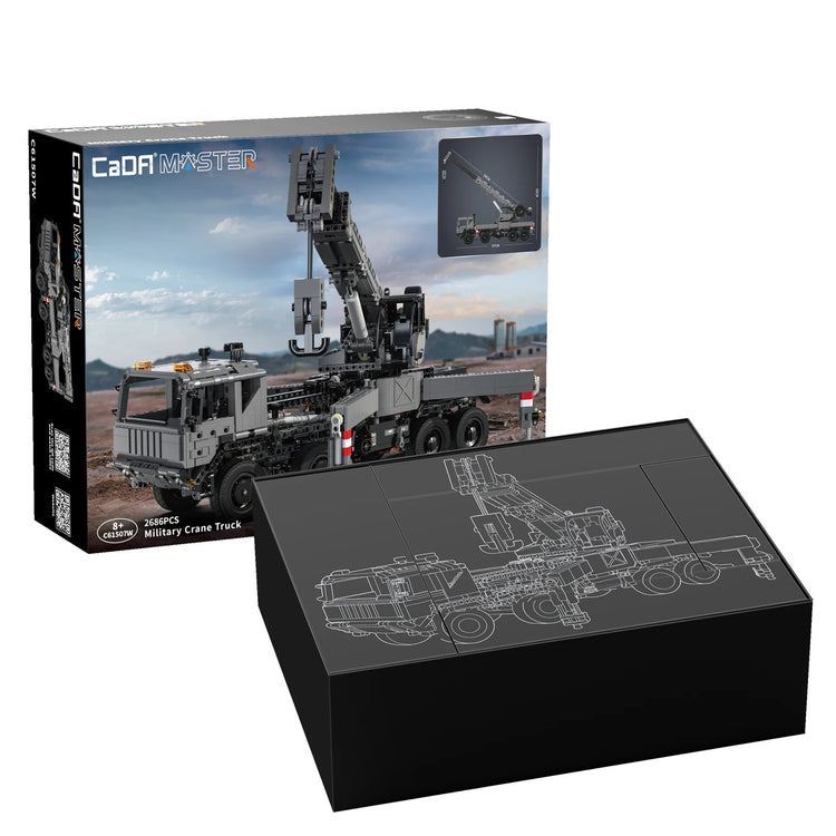 CaDA Military Crane Truck with RC option C61507