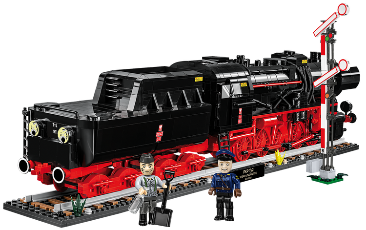 DR BR 52 Steam Locomotive & Railway Semaphore #6287