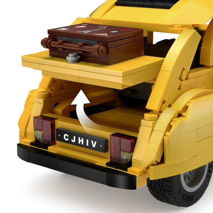 CaDA bricks Citroen 2CV with RC option 1:12 C61026