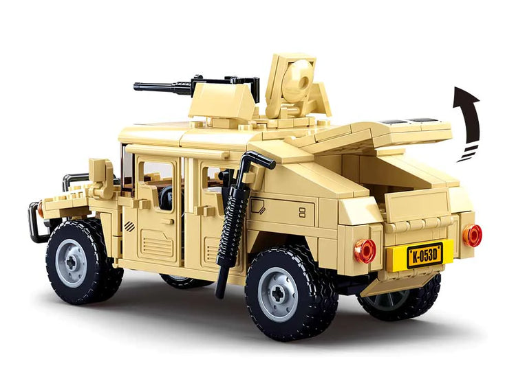 Sluban US Army HUMVEE High Mobility Multipurpose Wheeled Vehicle B0837
