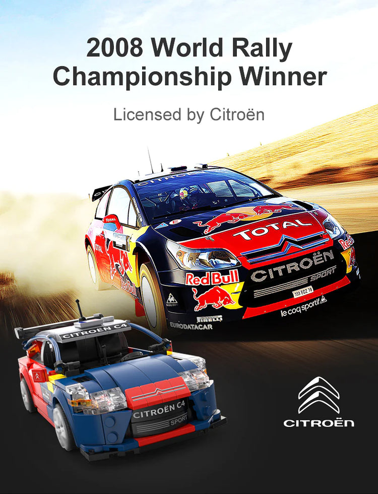 CaDA Citroen C4 WRC with RC 1:20 C51078
