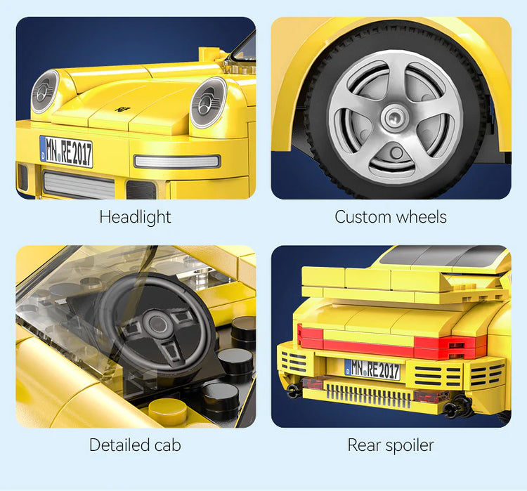 CaDA RUF CTR 2017 Yellowbird with RC 1:20 C51079