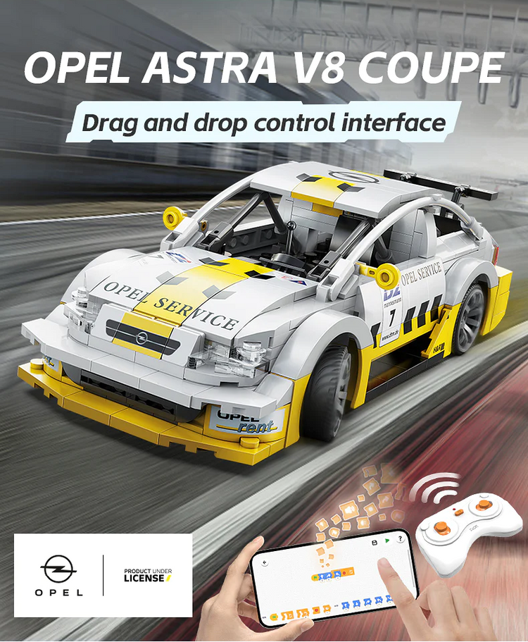 CaDA Opel Astra V8 Coupe with RC 1:20 C51081