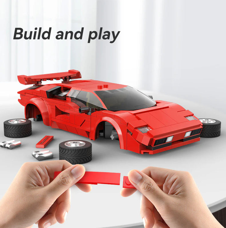CaDA Lamborghini Countach Red Shadow with RC 1:20 #C51085
