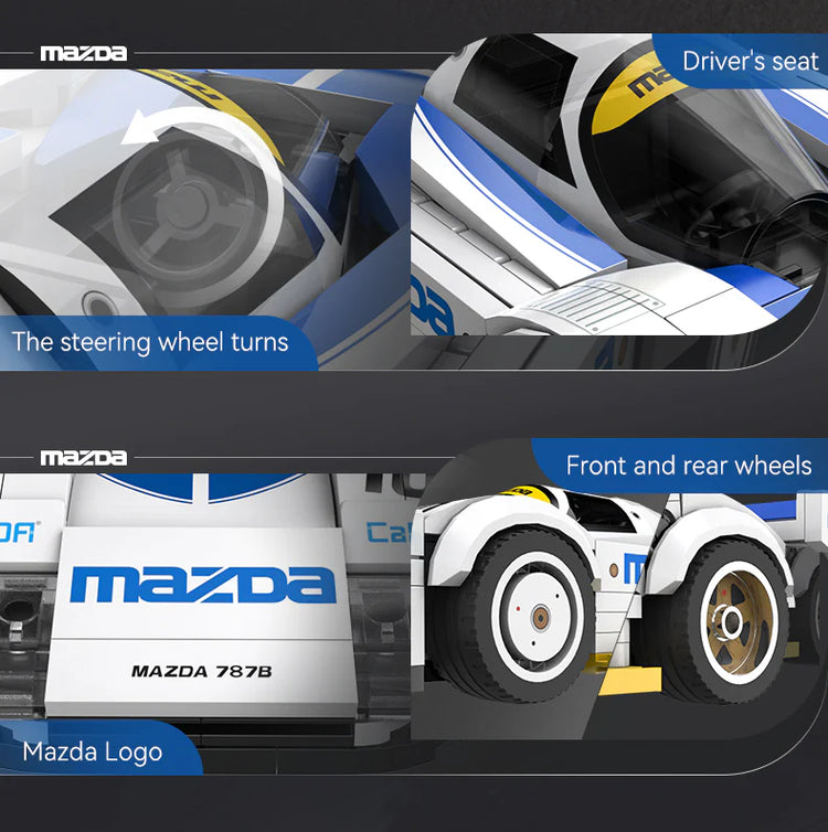 CaDA MAZDA 787B (#18) 1991 1:24 C55029