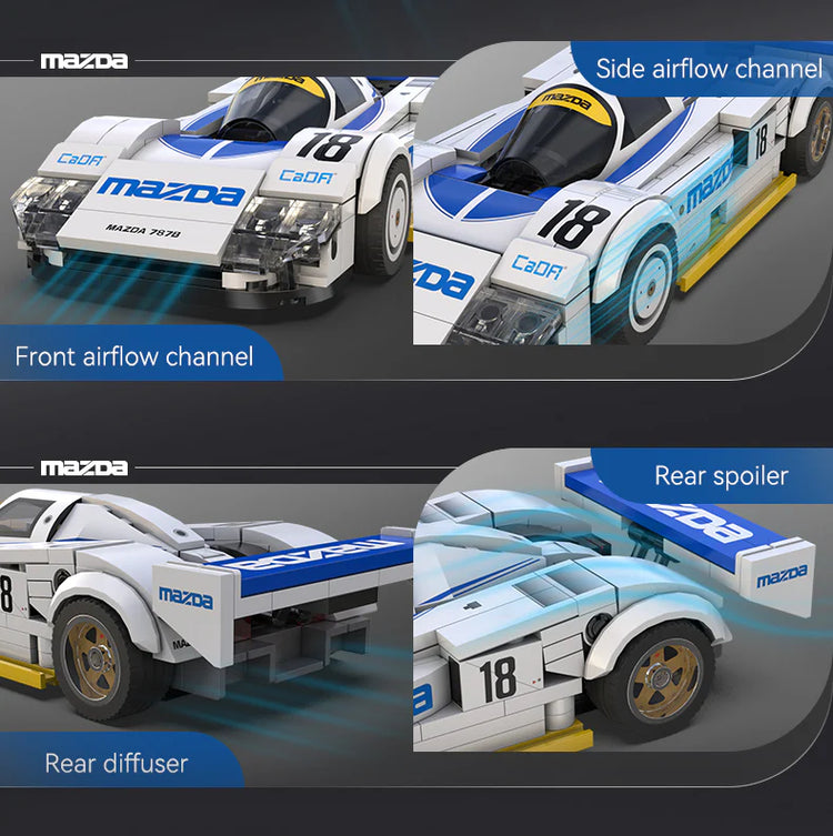 CaDA MAZDA 787B (#18) 1991 1:24 C55029