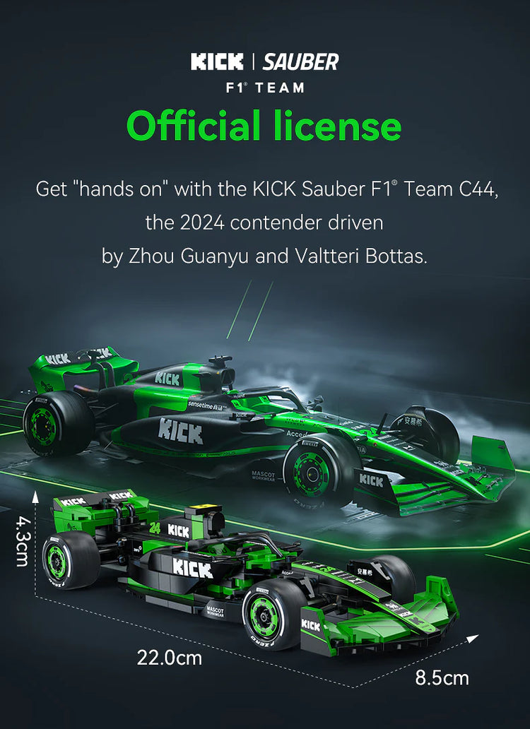 CaDA Formula One Easy Combo - Kick Sauber and Alfa Romeo 1:24