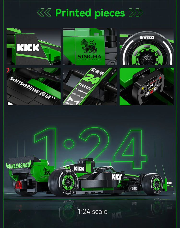 CaDA Formula One Easy Combo - Kick Sauber and Alfa Romeo 1:24