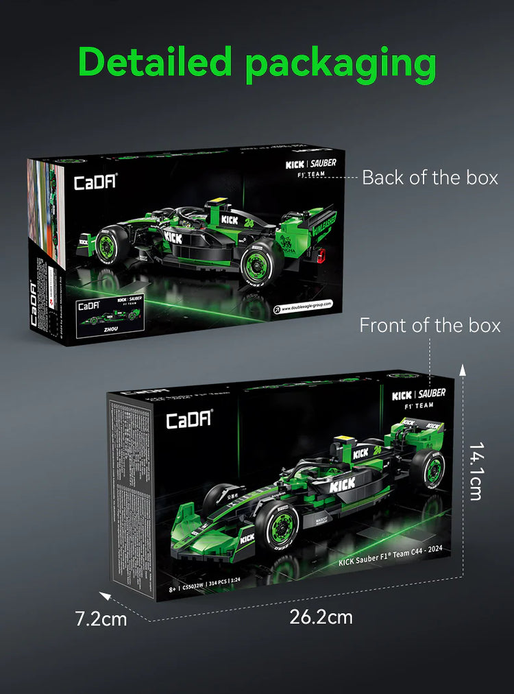 CaDA Formula One Easy Combo - Kick Sauber and Alfa Romeo 1:24