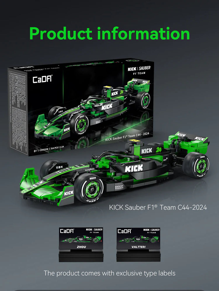 CaDA KICK Sauber F1 Team C44 1:24 C55032