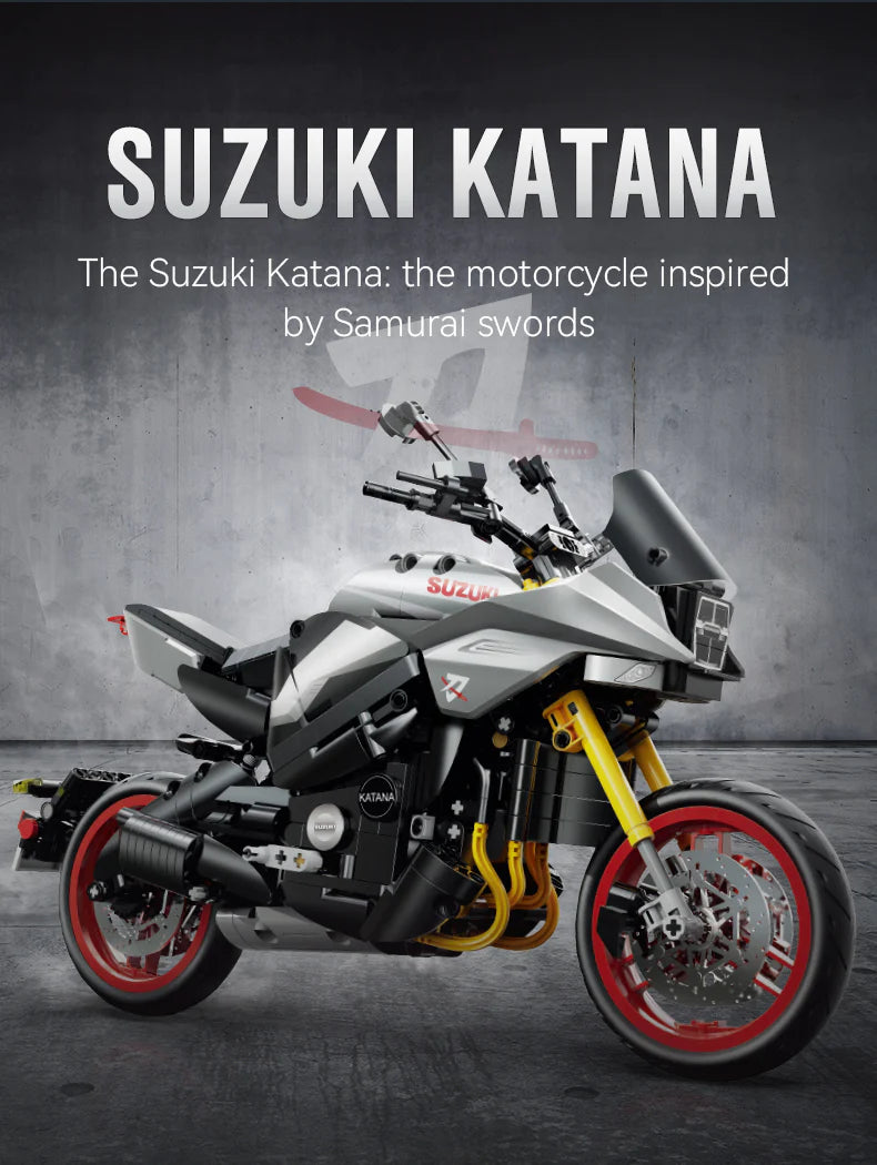 CaDA SUZUKI Katana Motorcycle 1:6 C59021 – Brick Army Canada CaDA SUZUKI Katana Motorcycle 1:6 C59021 – Brick Army Canada