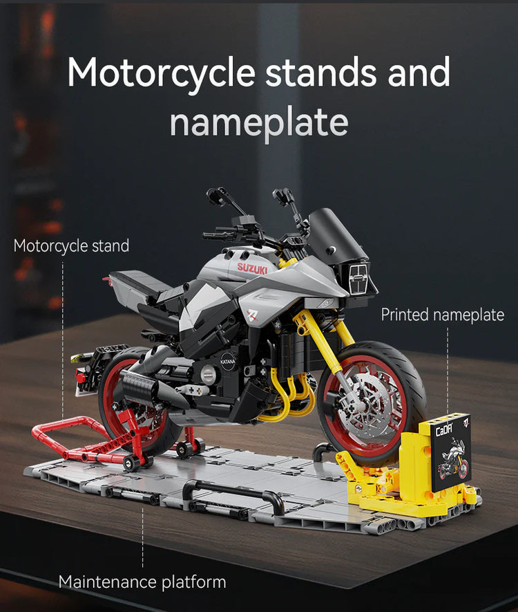 CaDA SUZUKI Katana Motorcycle 1:6 C59021