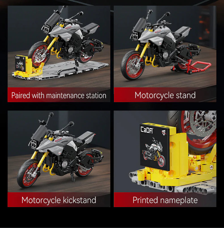 CaDA SUZUKI Katana Motorcycle 1:6 C59021