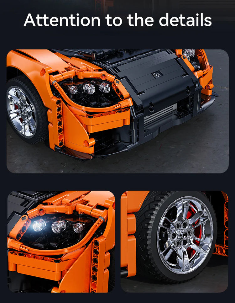 CaDA Mazda RX-7 with RC 1:8 #C61502