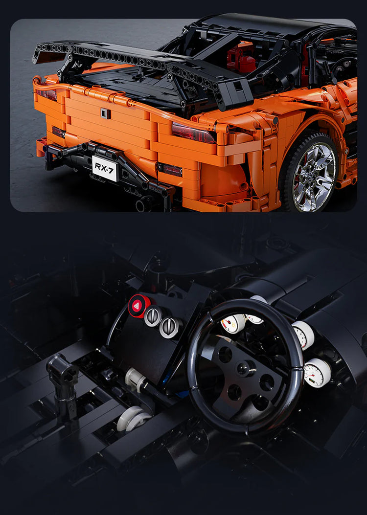 CaDA Mazda RX-7 with RC 1:8 #C61502