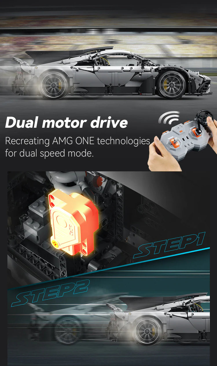 CaDA Mercedes-AMG ONE with RC 1:8 C61503