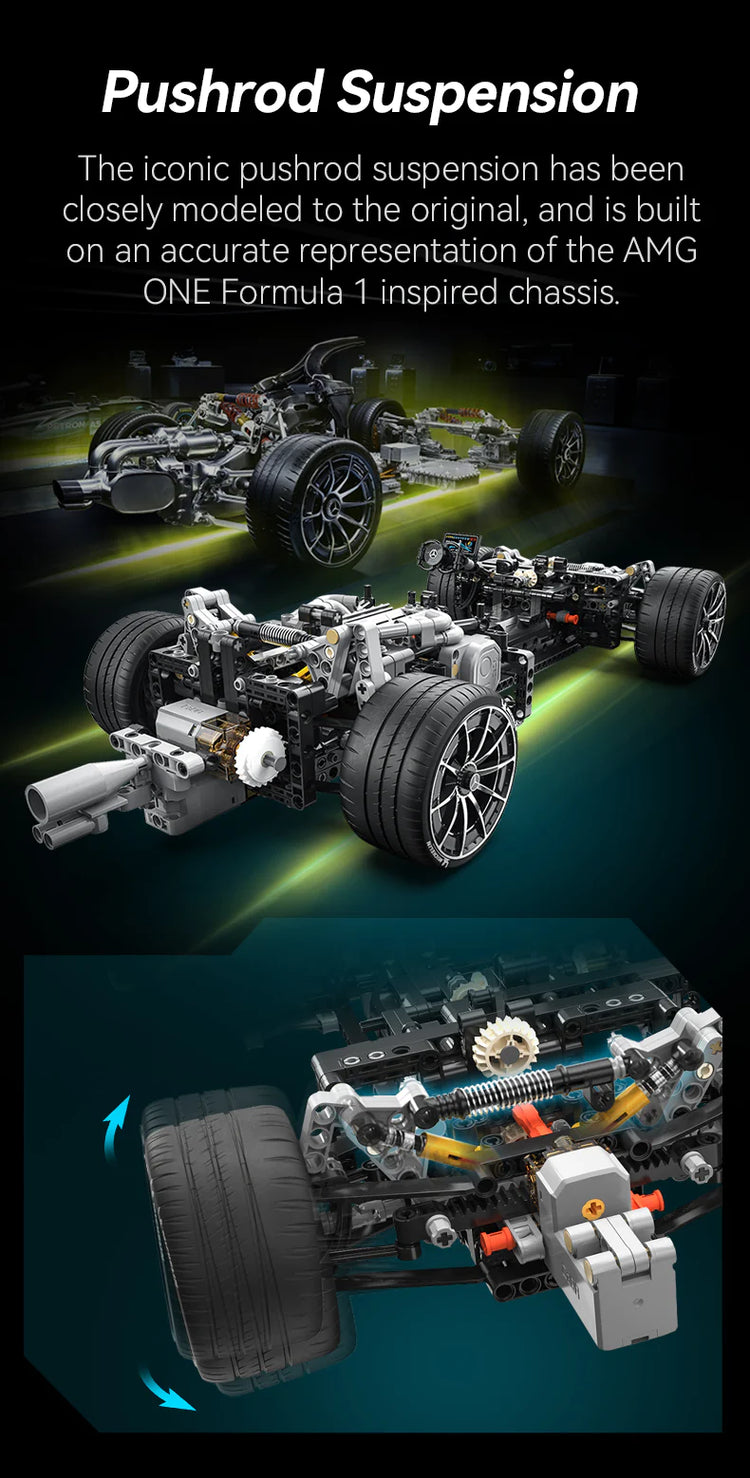 CaDA Mercedes-AMG ONE with RC 1:8 C61503