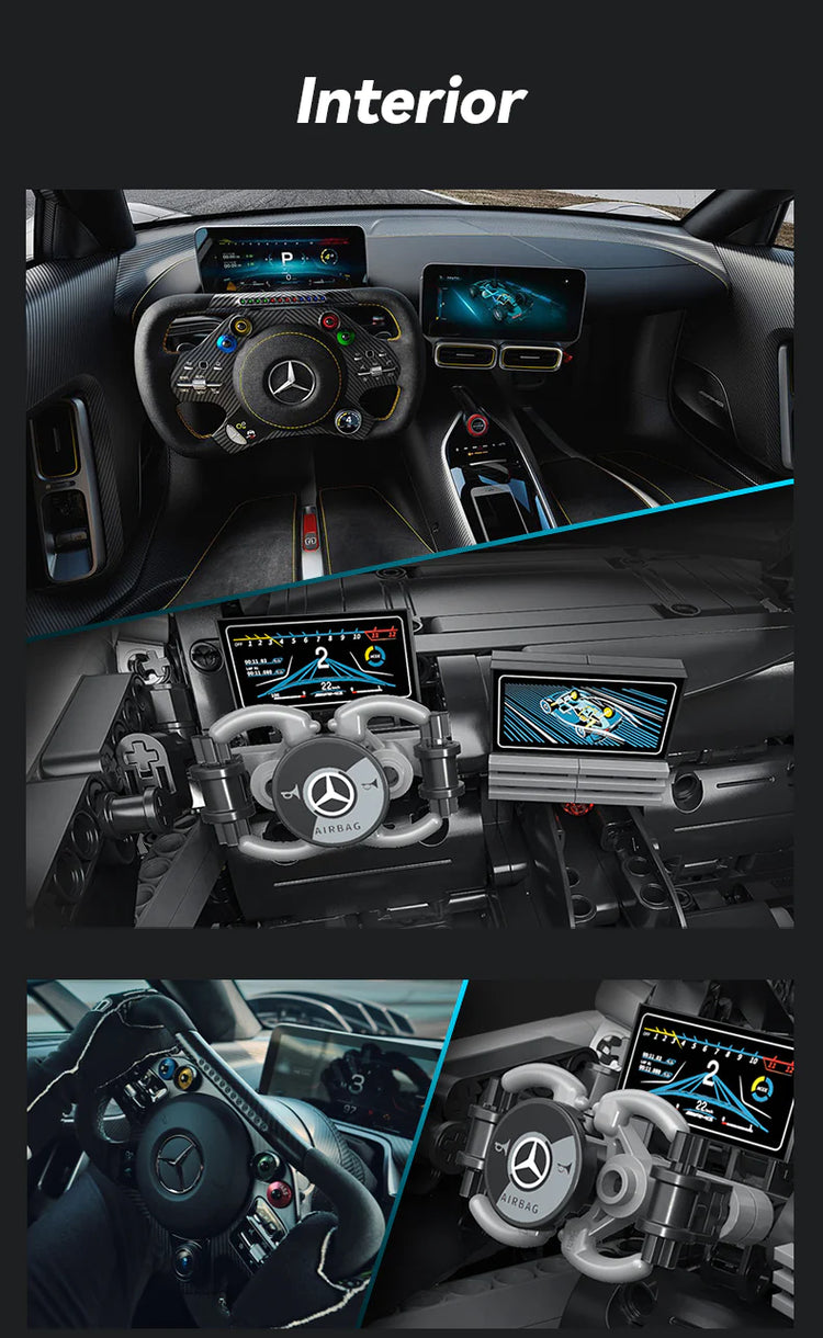 CaDA Mercedes-AMG ONE with RC 1:8 C61503