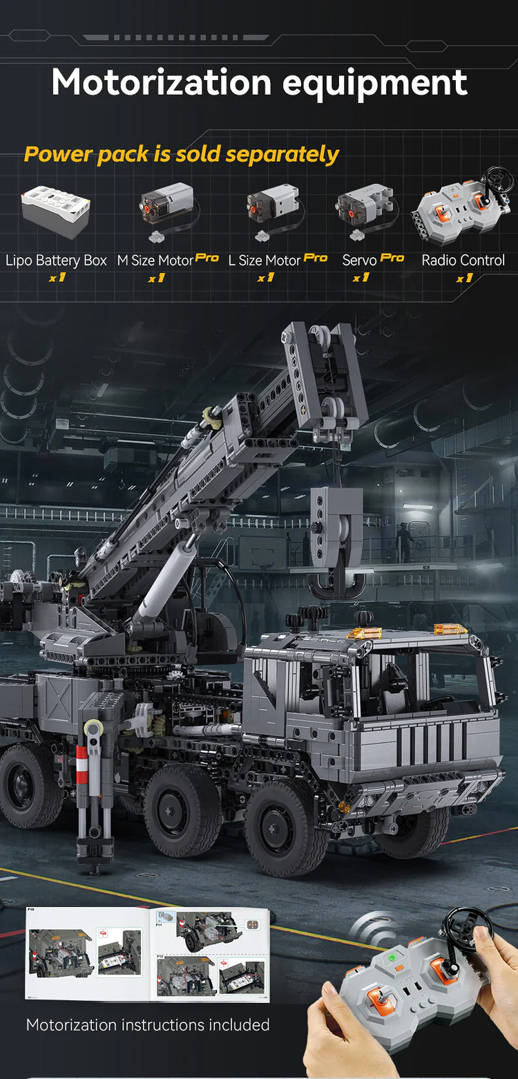 CaDA Military Crane Truck with RC option C61507