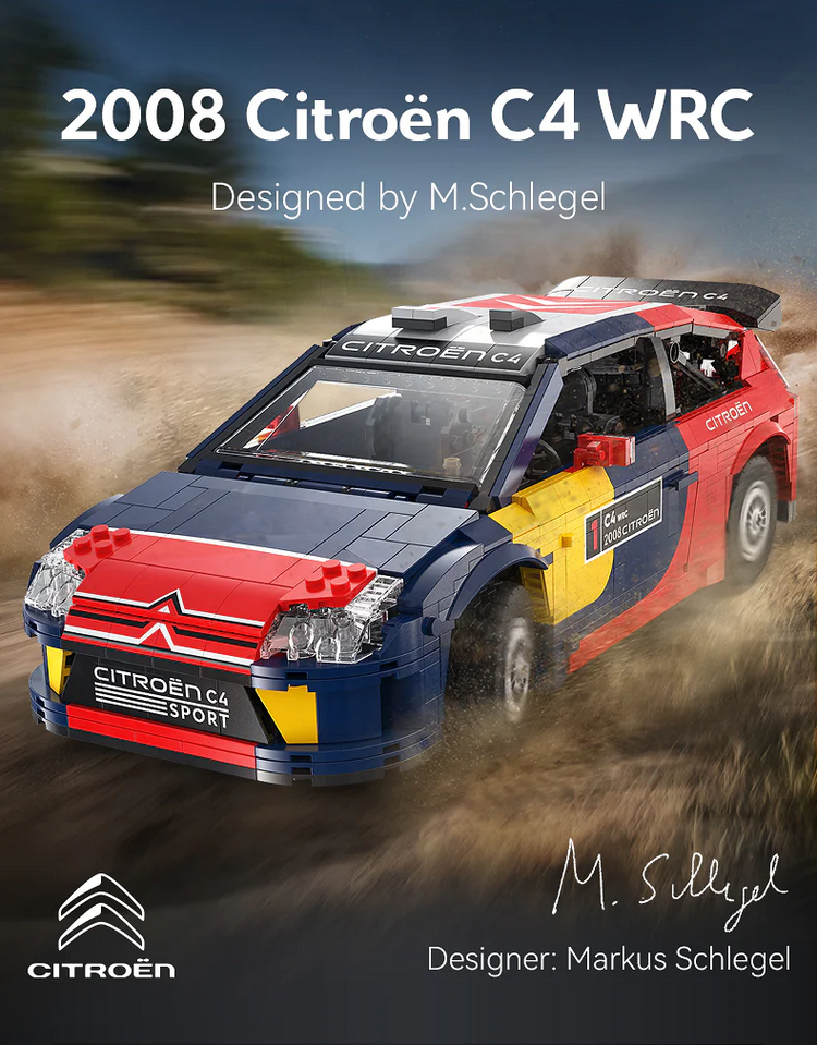 CaDA 2008 Citroen C4 WRC 1:12 C62005