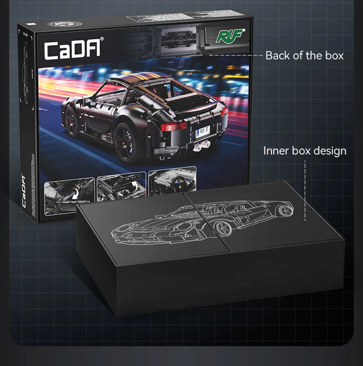 CaDA Porsche 911 RUF with RC option 1:10 #C63006