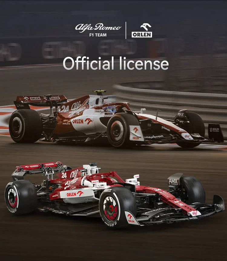 CaDA Formula One Expert Combo - Kick Sauber and Alfa Romeo 1:8