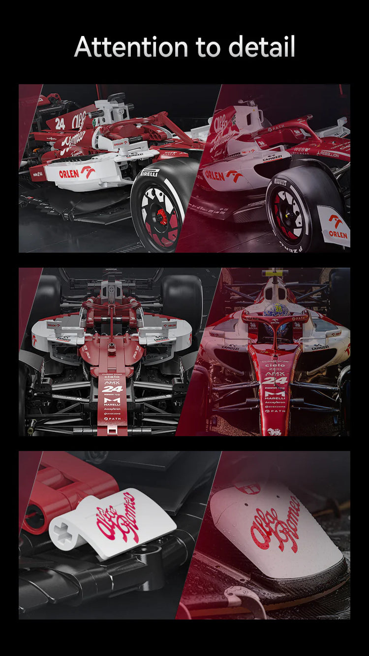 CaDA Formula One Expert Combo - Kick Sauber and Alfa Romeo 1:8