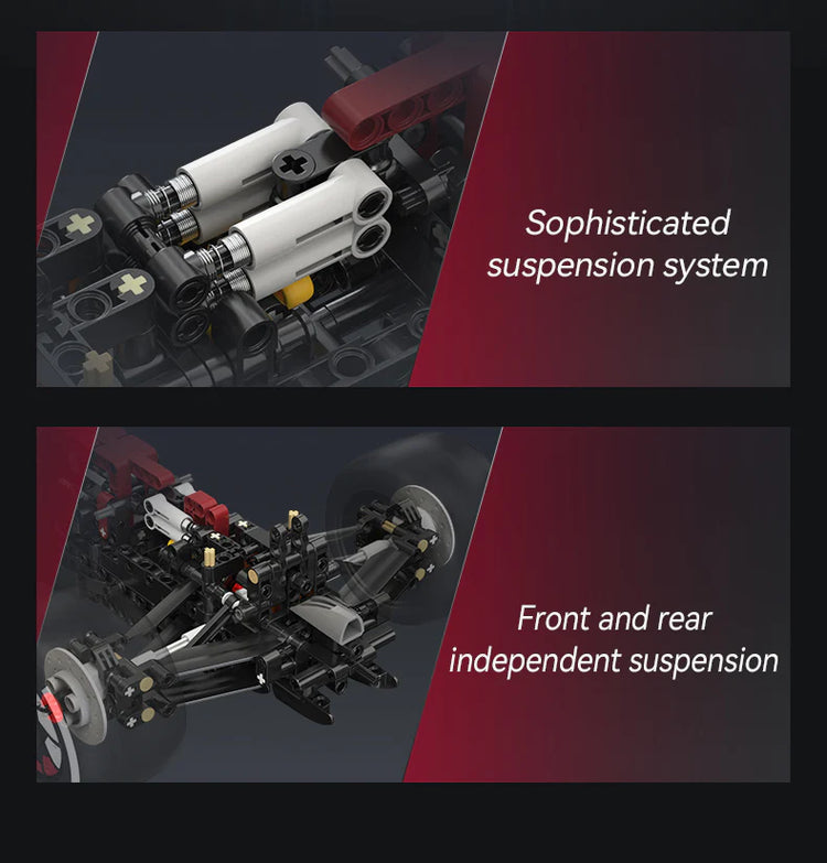 CaDA Formula One Expert Combo - Kick Sauber and Alfa Romeo 1:8